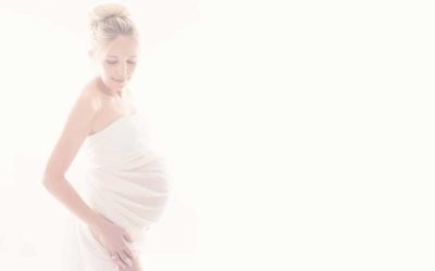 Kreativ gravid fotografering